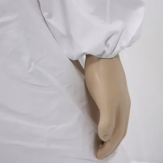 Combinaisons de travail de protection noires jetables non tissées