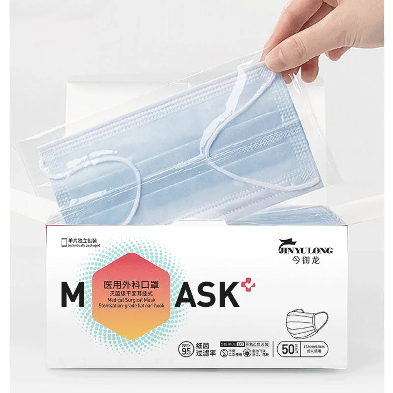 FDA/CE SGS ISO Standard Disposable Surgical Protective Medical Face Mask Polyproptlene Non-Woven 3ply