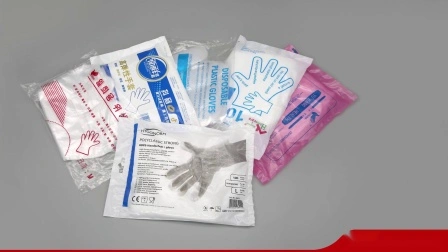 Gants en plastique jetables Gants imperméables en PE Gants polyvalents pour la cuisine servant le lavage de la peinture