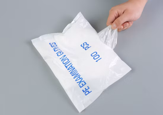 Gants en plastique imperméables jetables protecteurs médicaux de CPE de PE pour la protection de main