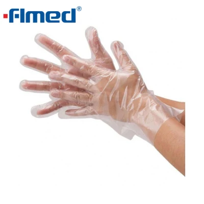 Gants en plastique jetables Gants imperméables en PE Gants polyvalents pour la cuisine servant le lavage de la peinture