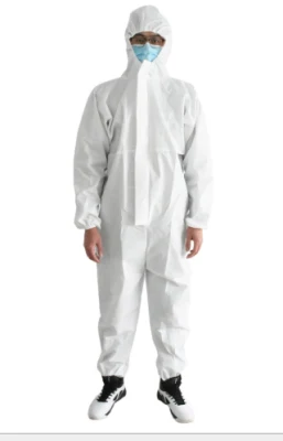 Vêtements de protection jetables de haute qualité isolant les combinaisons de protection pour l'usine, le supermarché